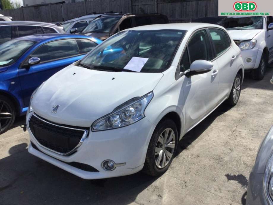Peugeot 208 2012-2019 (Type I) , Motorkode: ZMZ, Girkassekode: