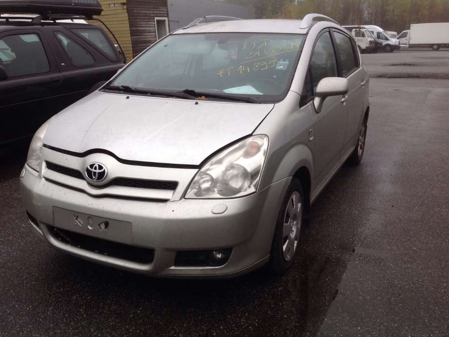 Toyota Verso 2004-2009 (Type II) , Motorkode: 1ZZ-FE, Girkassekode: 