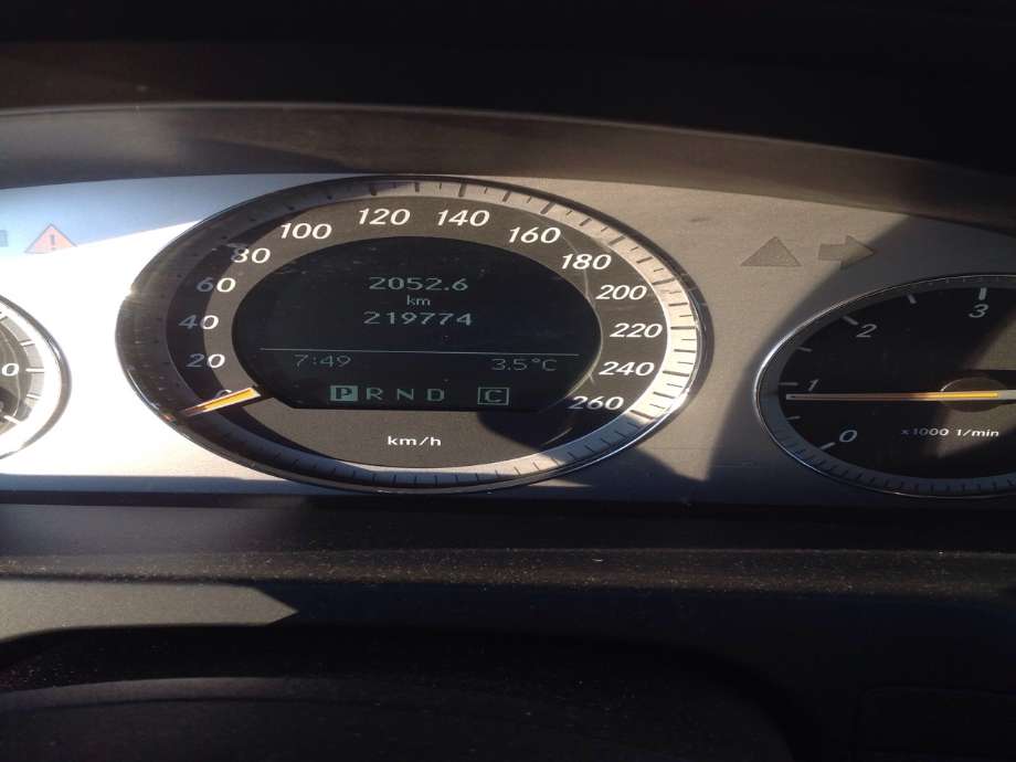 Mercedes C-Klasse 2007-2011 (Fase 1) (W204) (W204), Motorkode: OM646.811, Girkassekode: 