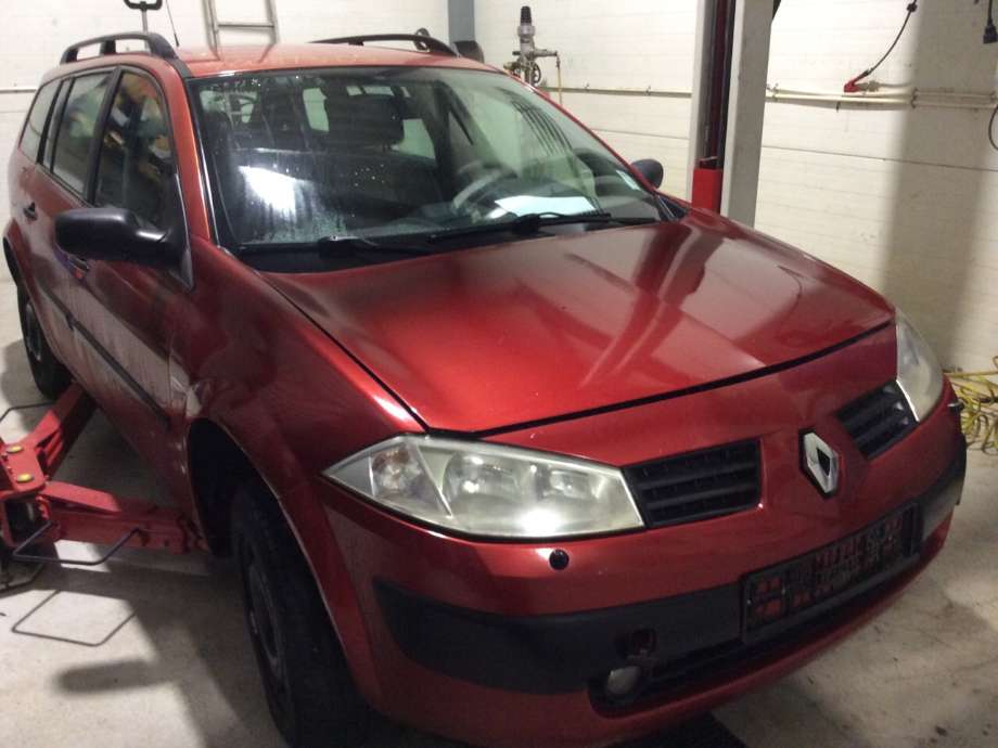 Renault Megane 2003-2005 (Type II, Fase 1) , Motorkode: K4M-760;K4M-761, Girkassekode: 