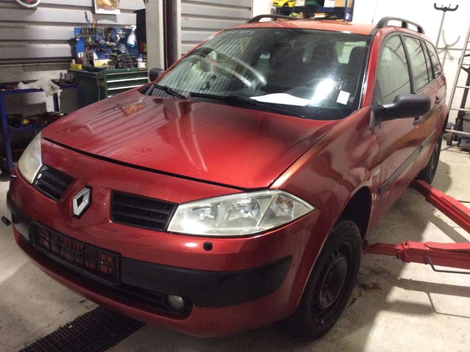 Renault Megane 2003-2005 (Type II, Fase 1) , Motorkode: K4M-760;K4M-761, Girkassekode: 