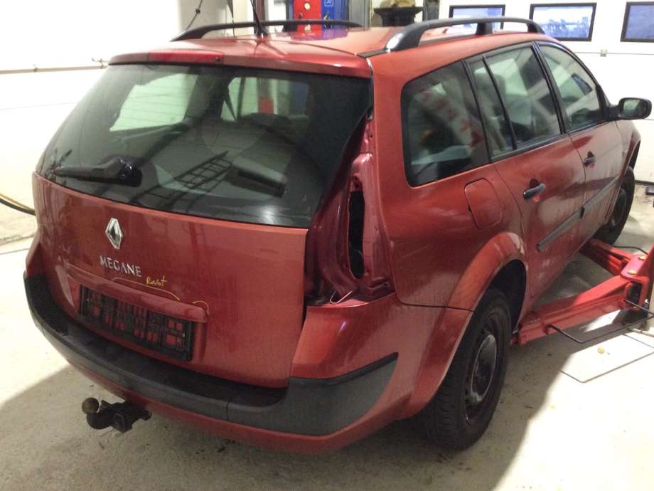 Renault Megane 2003-2005 (Type II, Fase 1) , Motorkode: K4M-760;K4M-761, Girkassekode: 
