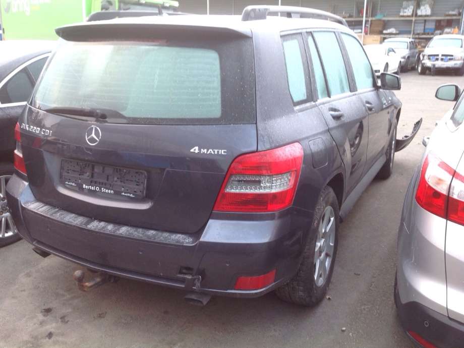 Mercedes GLK 2008-2015 (X204) (X204), Motorkode: OM651.912, Girkassekode: 