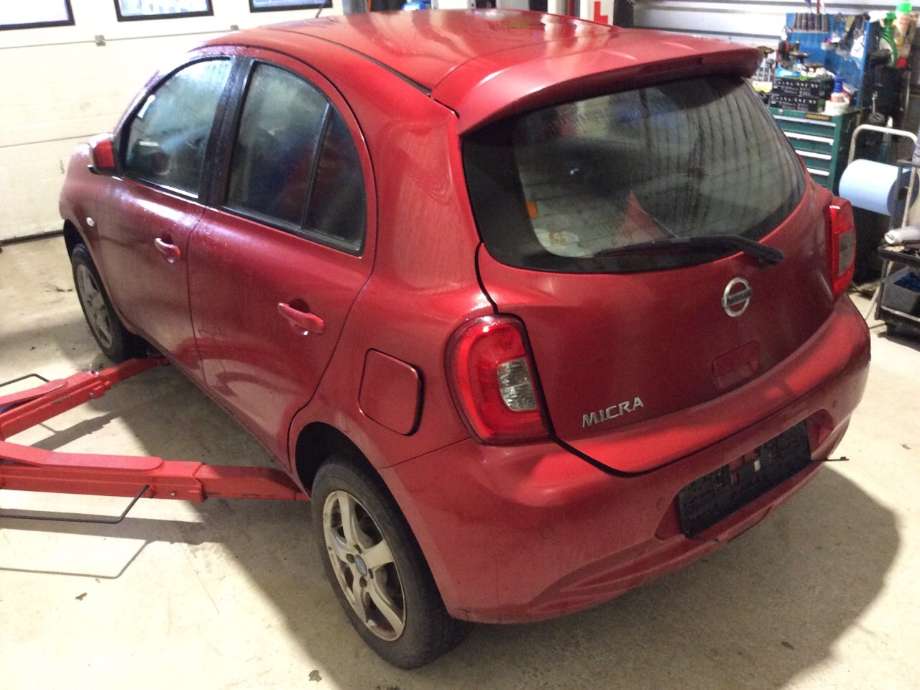 Nissan Micra 2011-2017 (K13) (K13), Motorkode: HR12DE, Girkassekode: