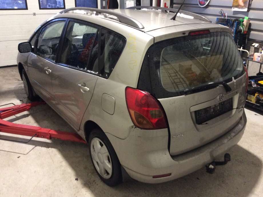 Toyota Verso 2002-2004 (COROLLA) (COROLLA), Motorkode: 1ZZ-FE, Girkassekode: 