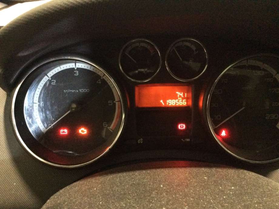 Peugeot 308 2007-2011 (Type I, Fase 1) , Motorkode: 9HZ, Girkassekode: