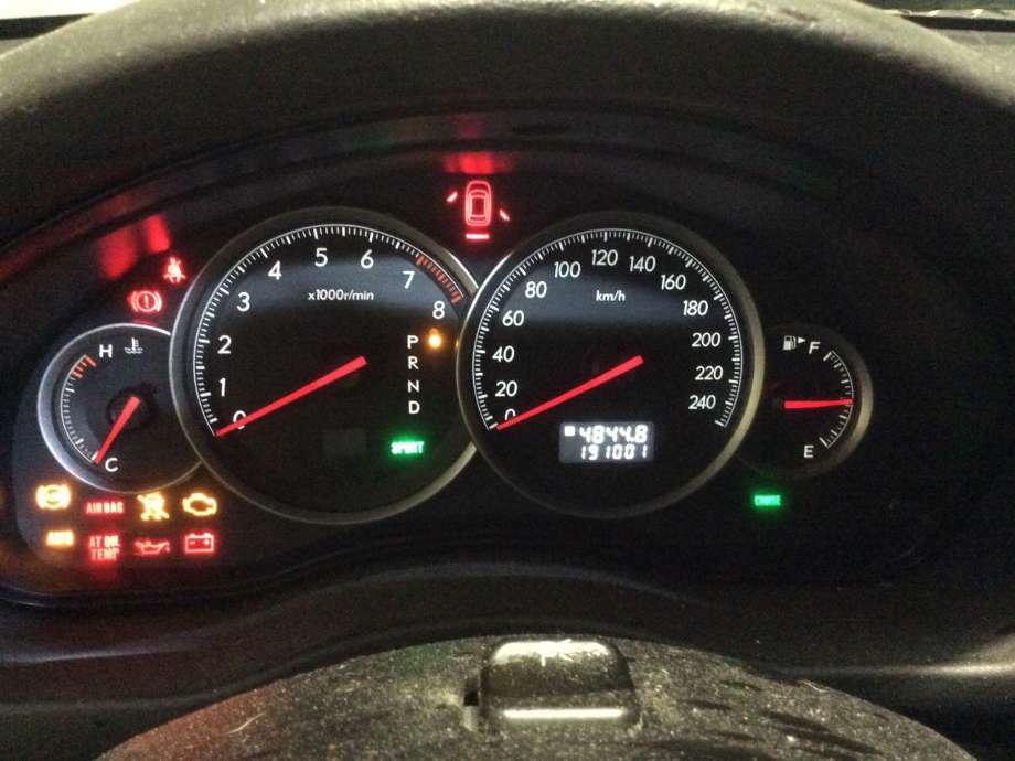 Subaru Legacy 2003-2007 (Type IV, Fase 1) , Motorkode: EJ20, Girkassekode: 