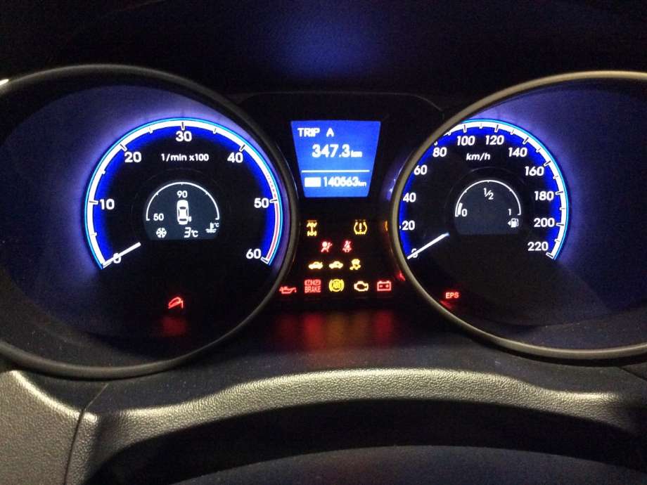 Hyundai Ix35 2010-2015 , Motorkode: D4HA, Girkassekode: