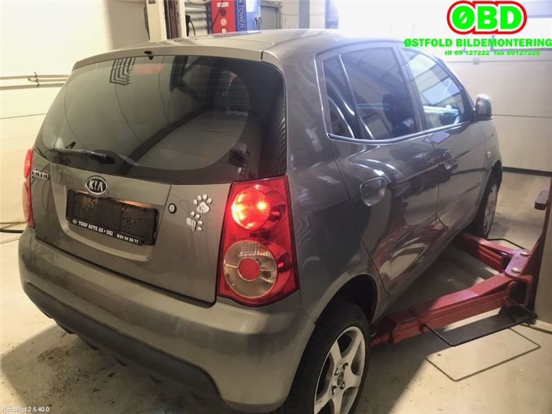 Kia Picanto 2010-2011 (Type I, Fase 2) , Motorkode: G4HG, Girkassekode:
