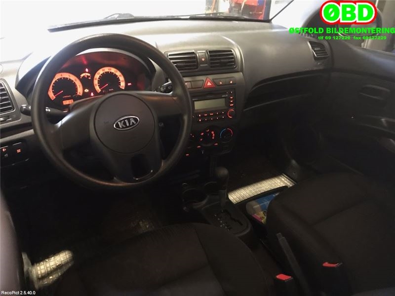 Kia Picanto 2010-2011 (Type I, Fase 2) , Motorkode: G4HG, Girkassekode: