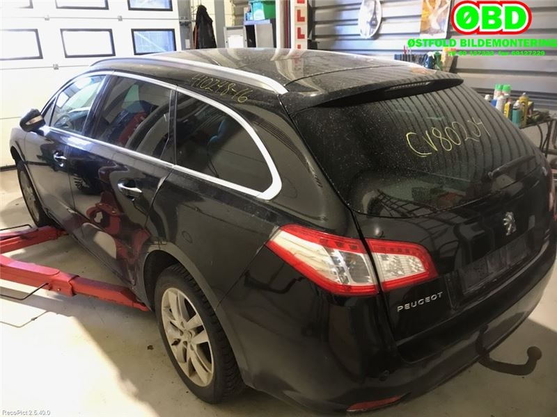Peugeot 508 2014-2018 (Type I, Fase 2) , Motorkode: BHZ, Girkassekode: