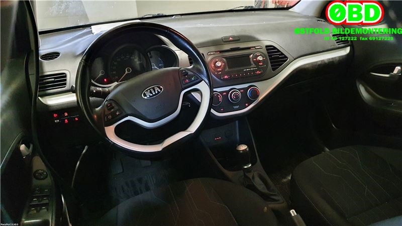 Kia Picanto 2011-2017 (Type II) , Motorkode: G3LA, Girkassekode: 