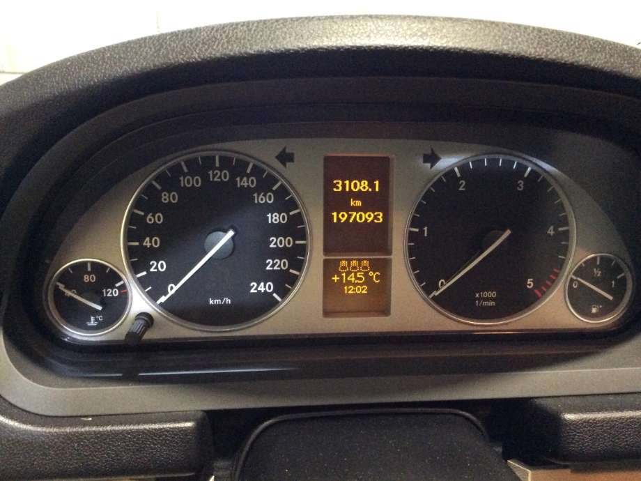 Mercedes B-Klasse 2005-2008 (Fase 1) (W245) (W245), Motorkode: OM640.940, Girkassekode: 
