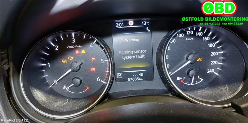 Nissan Qashqai 2014-2021 (Type II) , Motorkode: R9M, Girkassekode: 