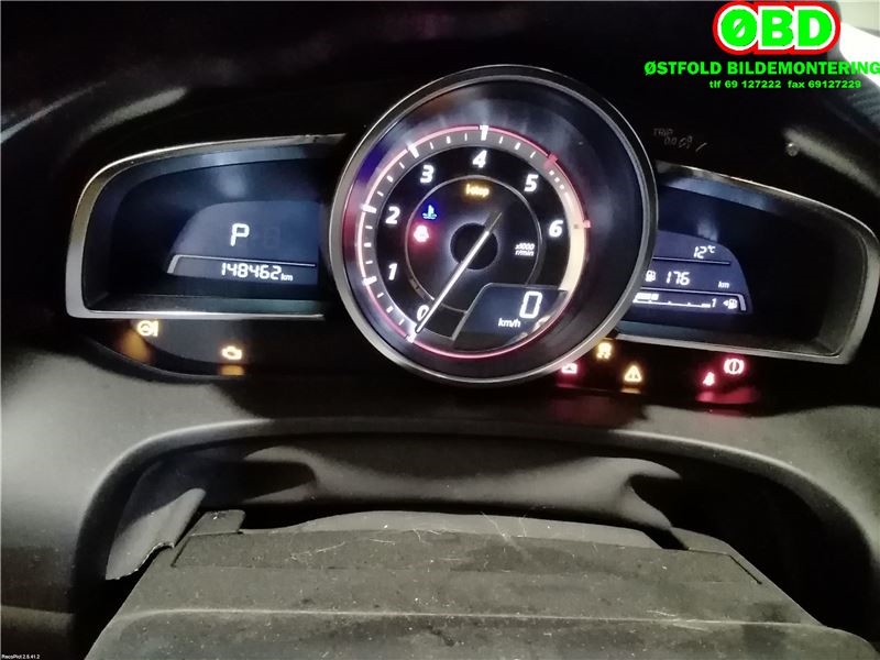 Mazda 3 2013-2016 (Type III, Fase 1) , Motorkode: SH-VPTS, Girkassekode: 