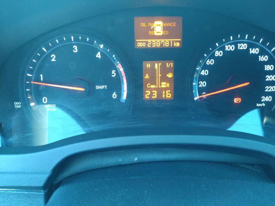 Toyota Avensis 2009-2015 (Type III, Fase 1) , Motorkode: 1AD-FTV, Girkassekode: