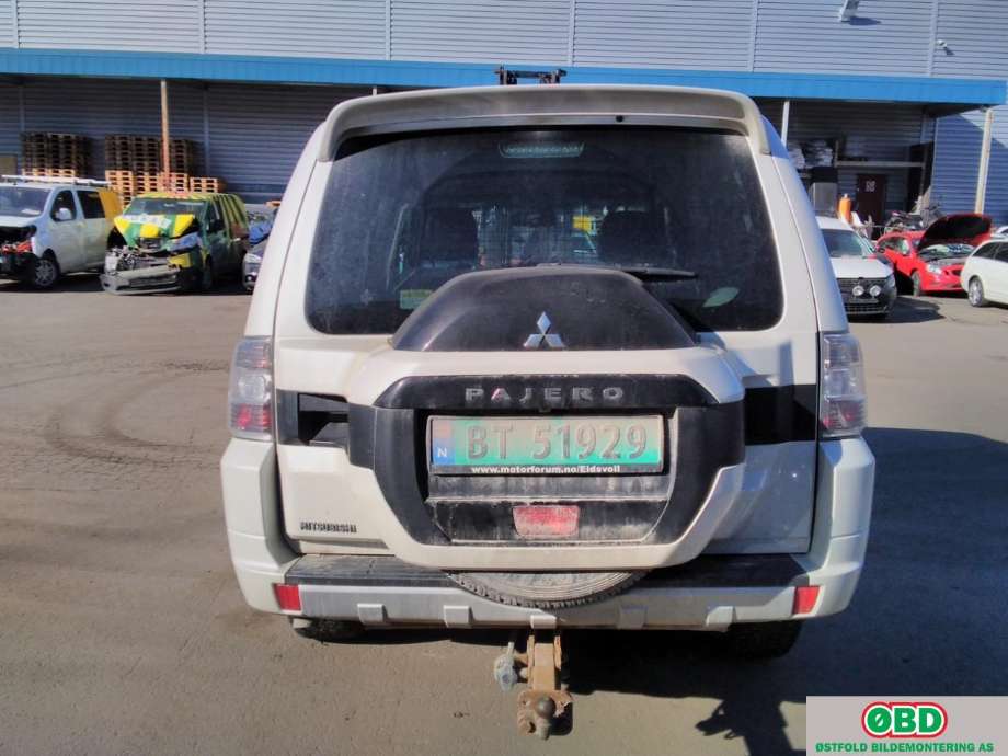 Mitsubishi Pajero 2016-2019 (Type IV, Fase 2) , Motorkode: 4M41, Girkassekode: