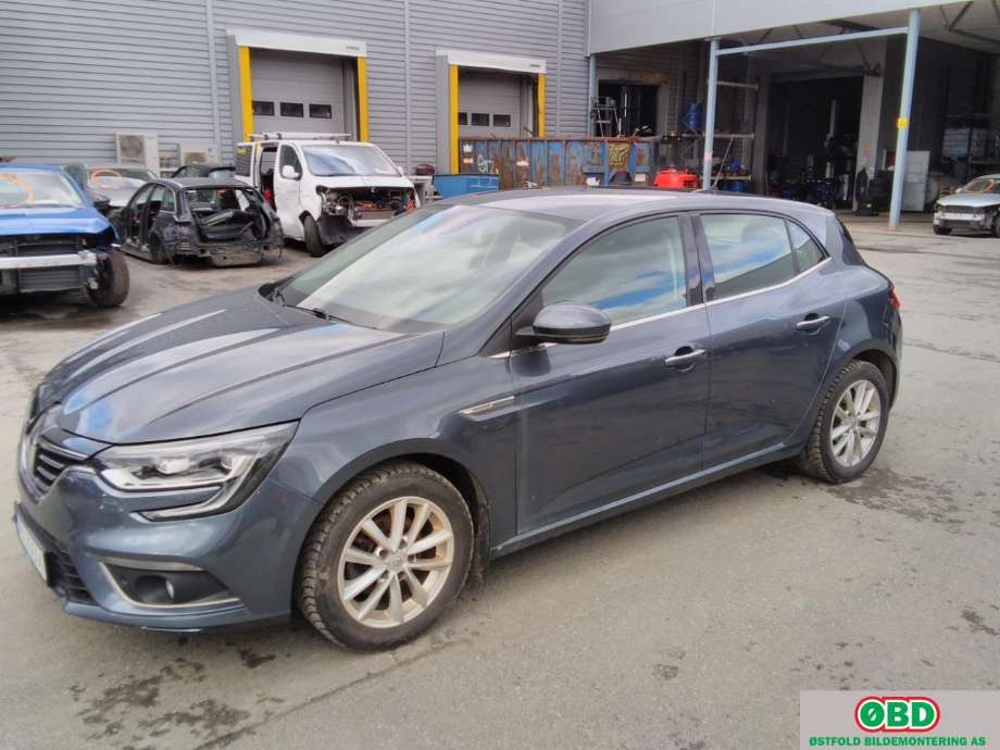 Renault Megane 2016-->> Type IV delebil , Motorkode: H5F-408, Girkassekode: 
