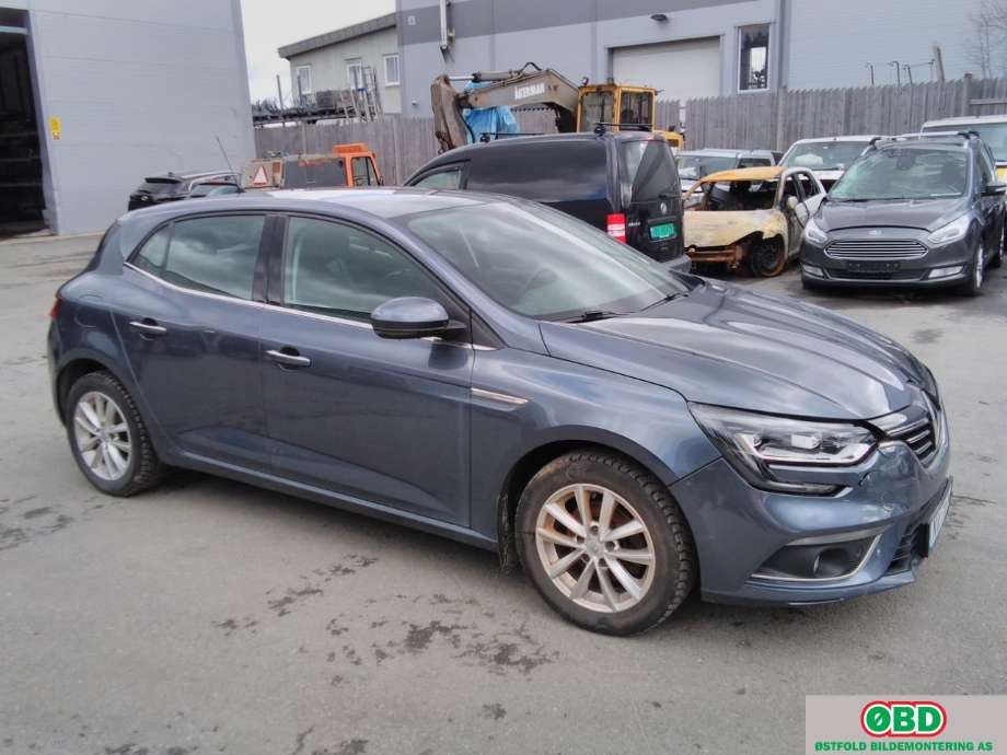 Renault Megane 2016-->> Type IV delebil , Motorkode: H5F-408, Girkassekode: 