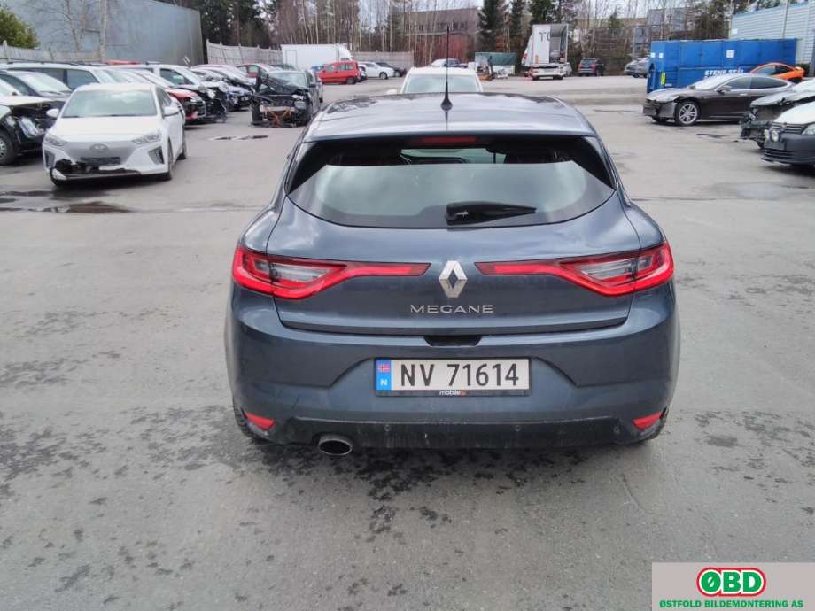 Renault Megane 2016-->> Type IV delebil , Motorkode: H5F-408, Girkassekode: 