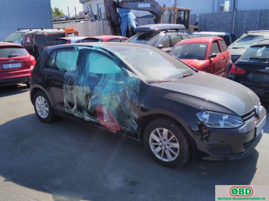 VW Golf VII 2012-2017 (Fase 1) , Motorkode: CJZB;CYVA, Girkassekode: 