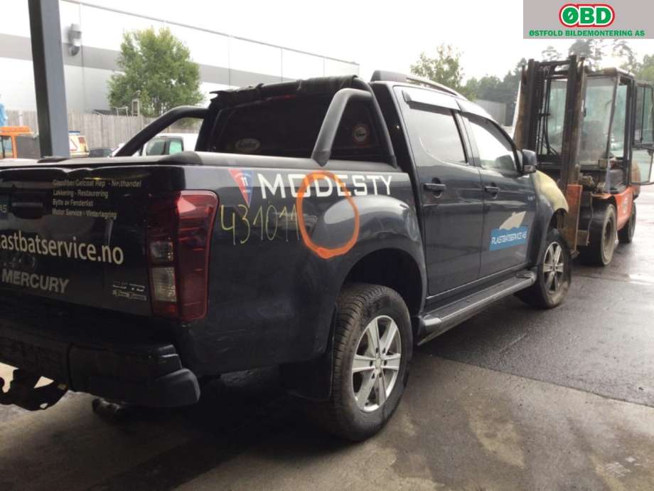 Isuzu D-Max 2012-2017 (Type II, Fase 1) , Motorkode: 4JK1-TC, Girkassekode: 
