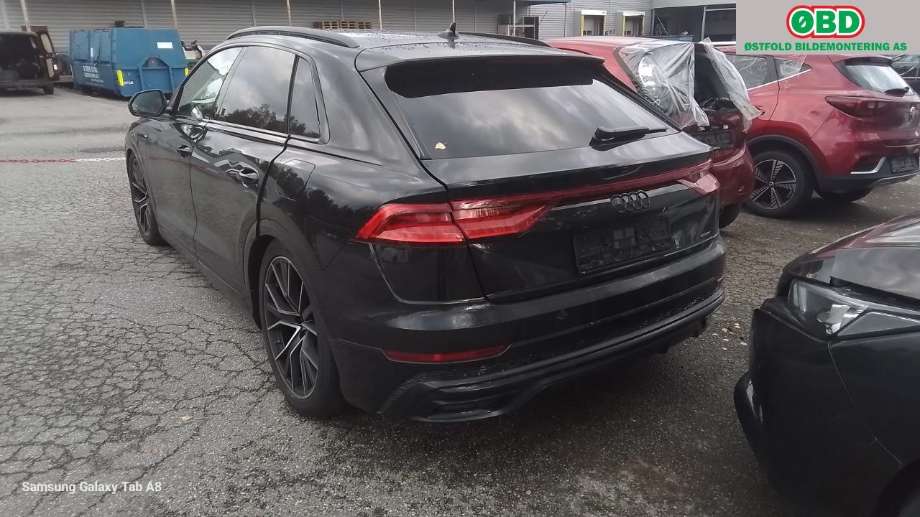 Audi Q8 2019-->> delebil , Motorkode: DCBE, Girkassekode: 
