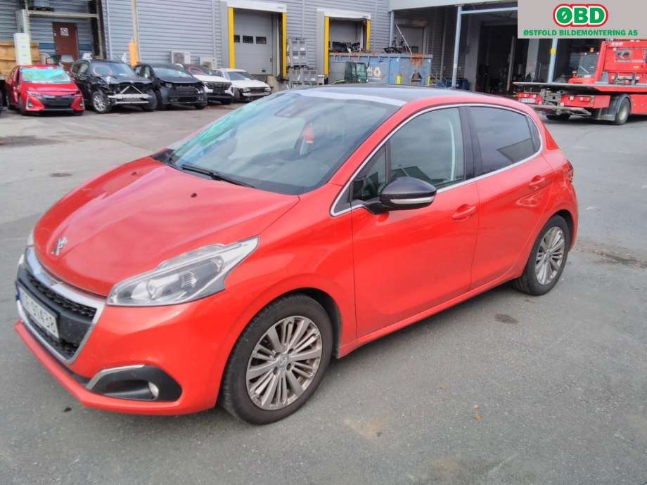 Peugeot 208 2012-2019 (Type I) , Motorkode: HNZ, Girkassekode: 