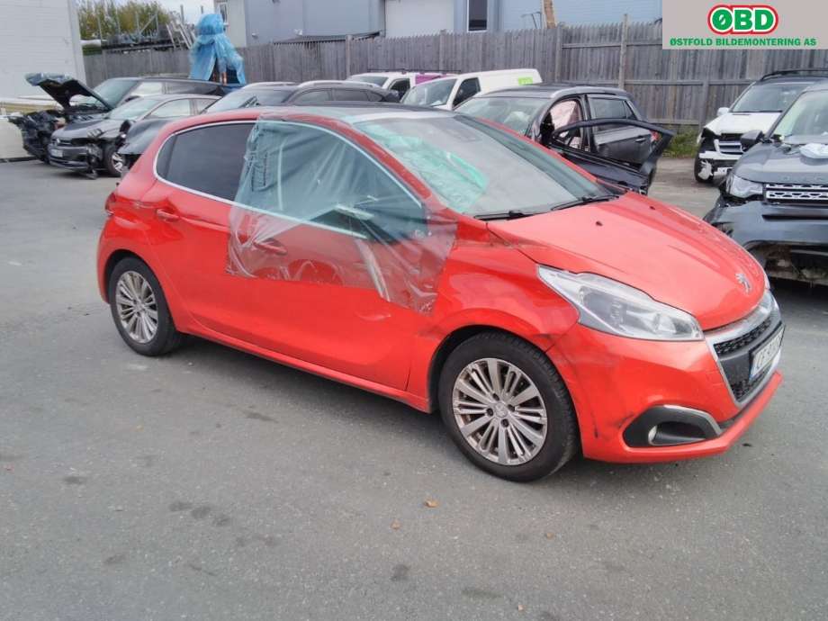 Peugeot 208 2012-2019 (Type I) , Motorkode: HNZ, Girkassekode: 