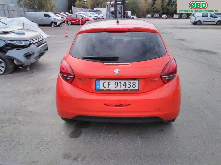 Peugeot 208 2012-2019 (Type I) , Motorkode: HNZ, Girkassekode: 