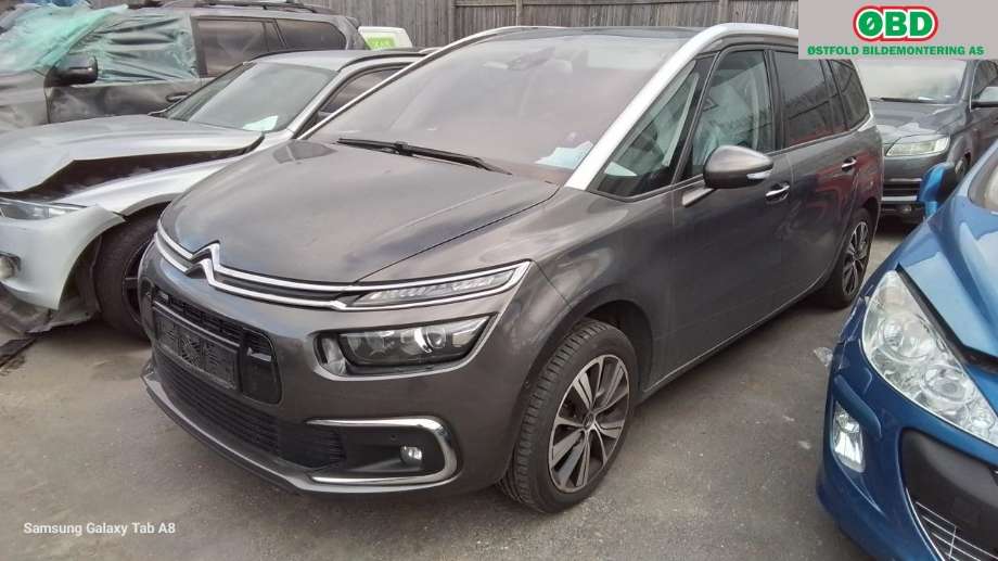 Citroën C4, Picasso 2013-2018 (Type II) , Motorkode: HNY, Girkassekode: 