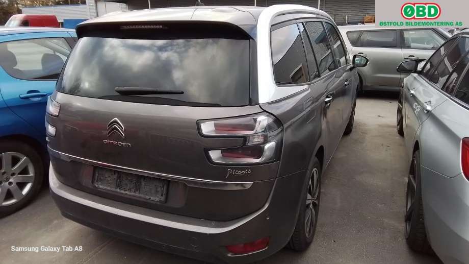 Citroën C4, Picasso 2013-2018 (Type II) , Motorkode: HNY, Girkassekode: 