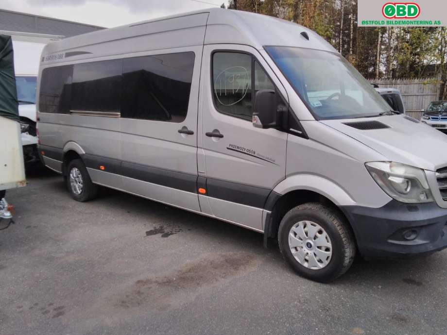 Mercedes Sprinter 2013-2018 (Fase 2) (906) (906), Motorkode: OM651.955, Girkassekode:
