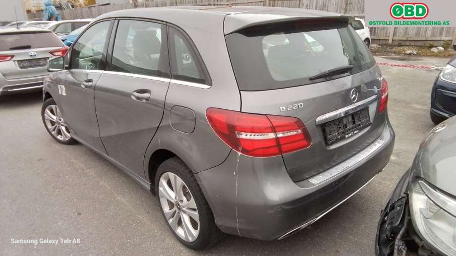 Mercedes B-Klasse 2011-2018 (W246) (W246), Motorkode: M270.920, Girkassekode: 