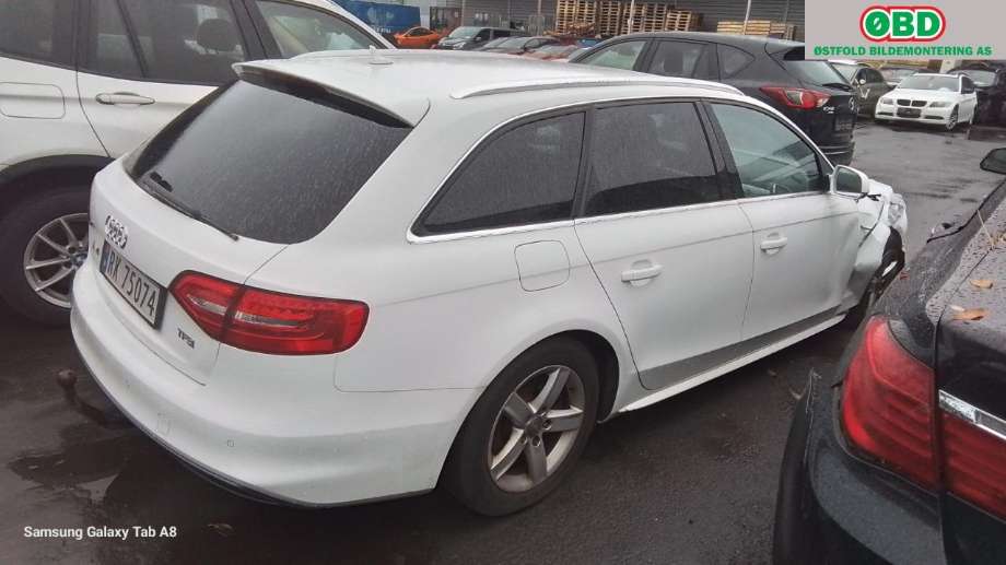 Audi A4 2007-2014 (Type IV) (B8) (B8), Motorkode: CDHA, Girkassekode: 