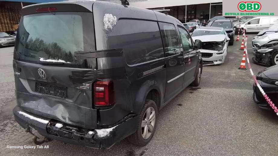 VW Caddy 2015-2020 (Type III, Fase 3) , Motorkode: CUUE;DFSE, Girkassekode: