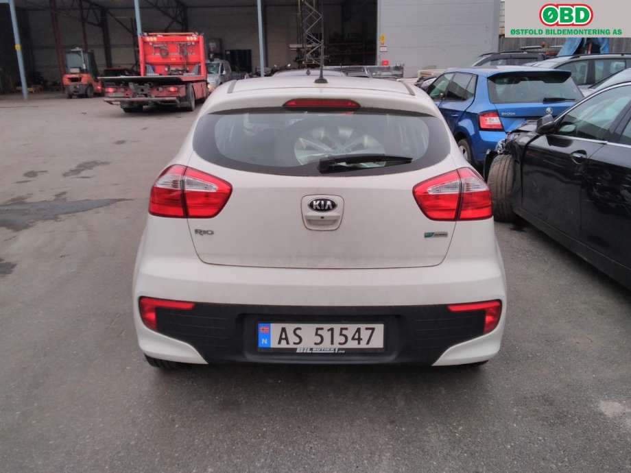 Kia Rio 2011-2017 Type III , Motorkode: G4LA, Girkassekode: 