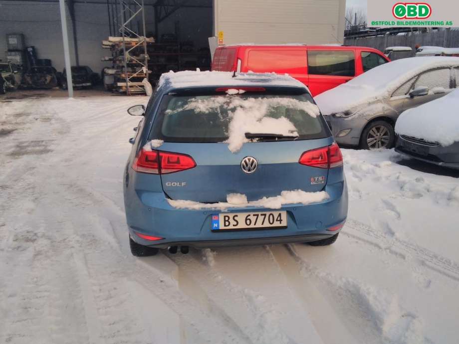 VW Golf VII 2012-2017 (Fase 1) , Motorkode: CMBA;CUKA, Girkassekode: 