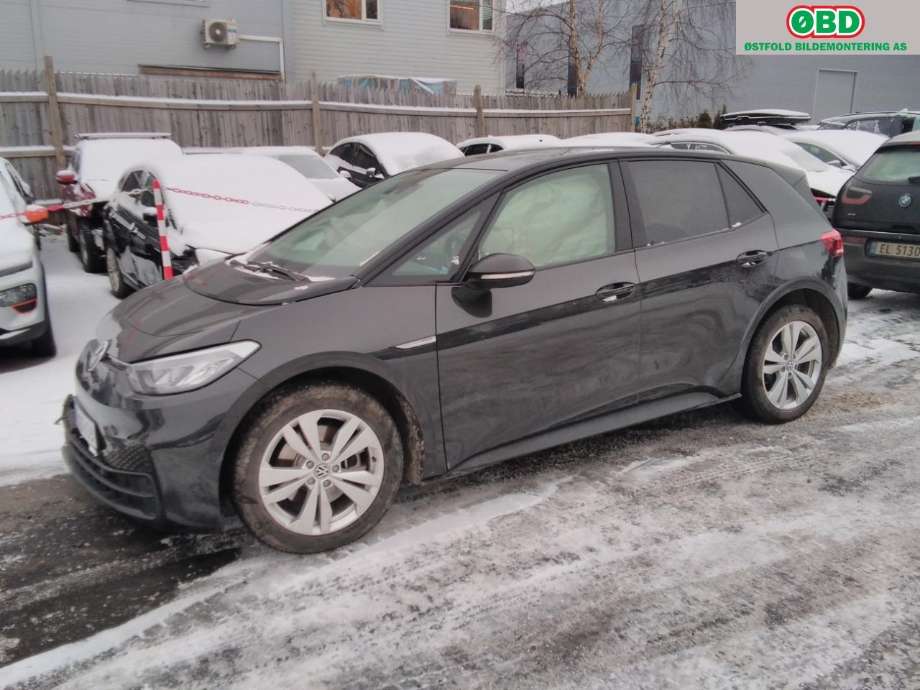 VW ID.3 2020-->> delebil , Motorkode: EBJC, Girkassekode: 