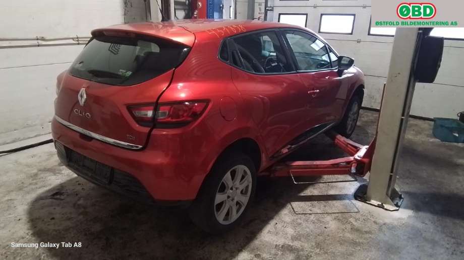Renault Clio 2012-2016 (Type IV, Fase 1) , Motorkode: H4B-400, Girkassekode: 