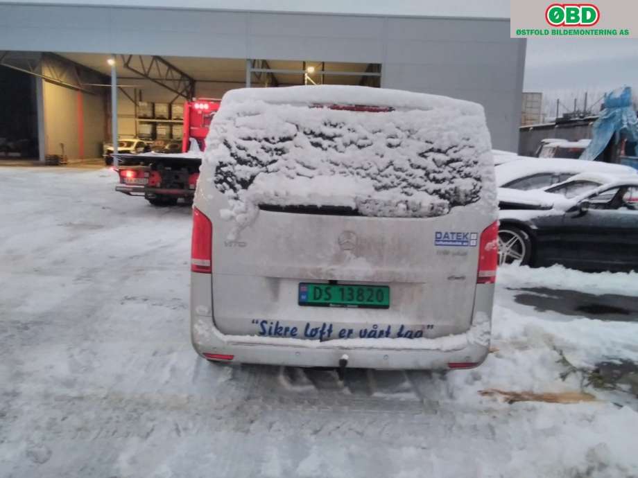 Mercedes Vito 2014-->> (W447) (W447), Motorkode: OM654.920, Girkassekode: 
