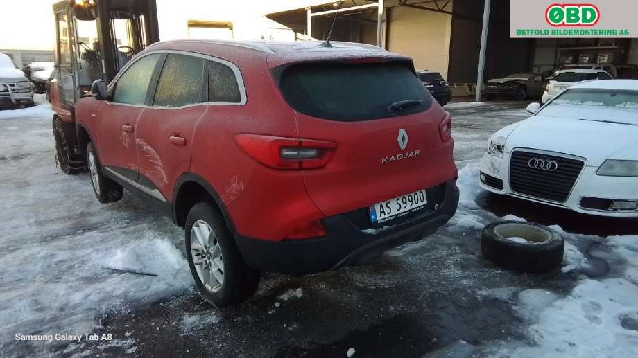 Renault Kadjar 2015-->> , Motorkode: H5F-400, Girkassekode: