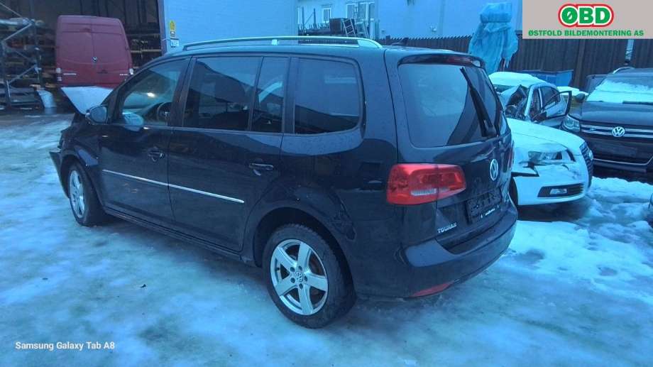 VW Touran 2010-2015 (Type I, Fase 3) , Motorkode: CAYC, Girkassekode: 