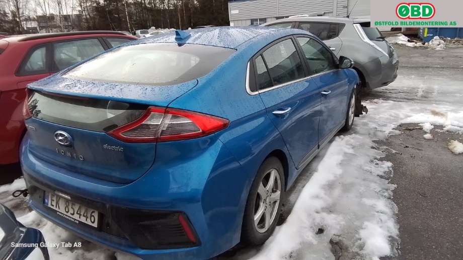 Hyundai Ioniq Electric 2016-2019 (Fase 1) , Motorkode: EM09, Girkassekode: 