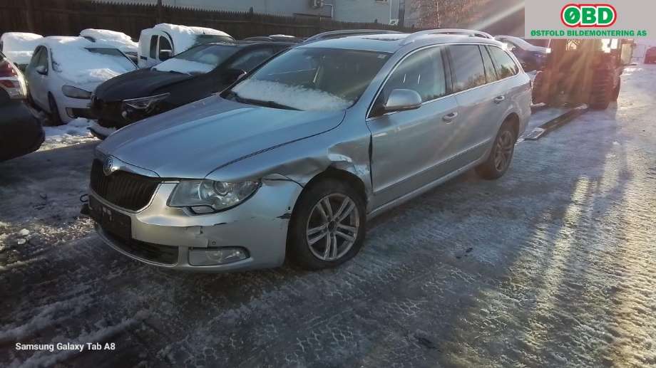Škoda Superb 2008-2015 (Type II) , Motorkode: CFFB, Girkassekode: 