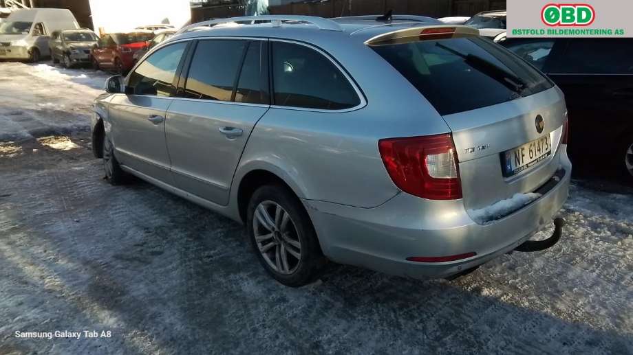 Škoda Superb 2008-2015 (Type II) , Motorkode: CFFB, Girkassekode: 