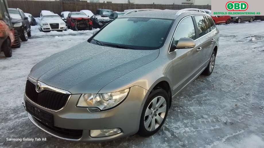Škoda Superb 2008-2015 (Type II) , Motorkode: CFFB;CLJA, Girkassekode: 