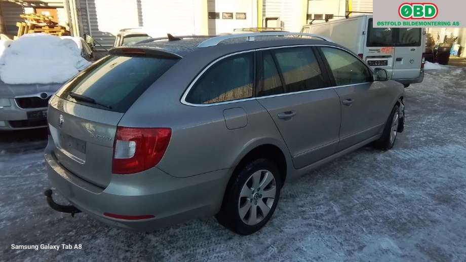 Škoda Superb 2008-2015 (Type II) , Motorkode: CFFB;CLJA, Girkassekode: 