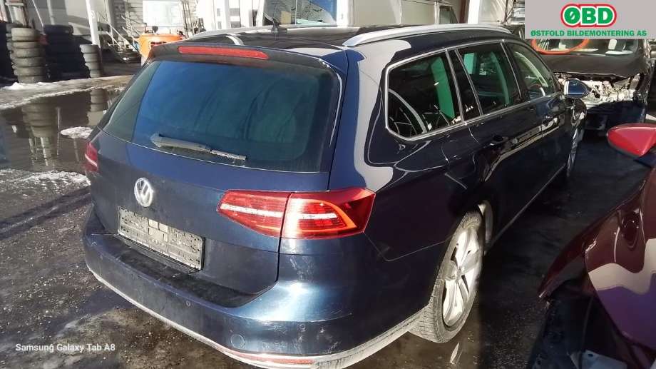 VW Passat 2015-2019 (Fase 1) (B8) (B8), Motorkode: CUKC, Girkassekode: 