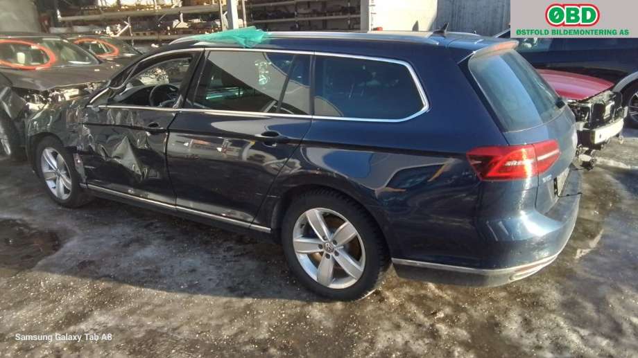 VW Passat 2015-2019 (Fase 1) (B8) (B8), Motorkode: CUKC, Girkassekode: 